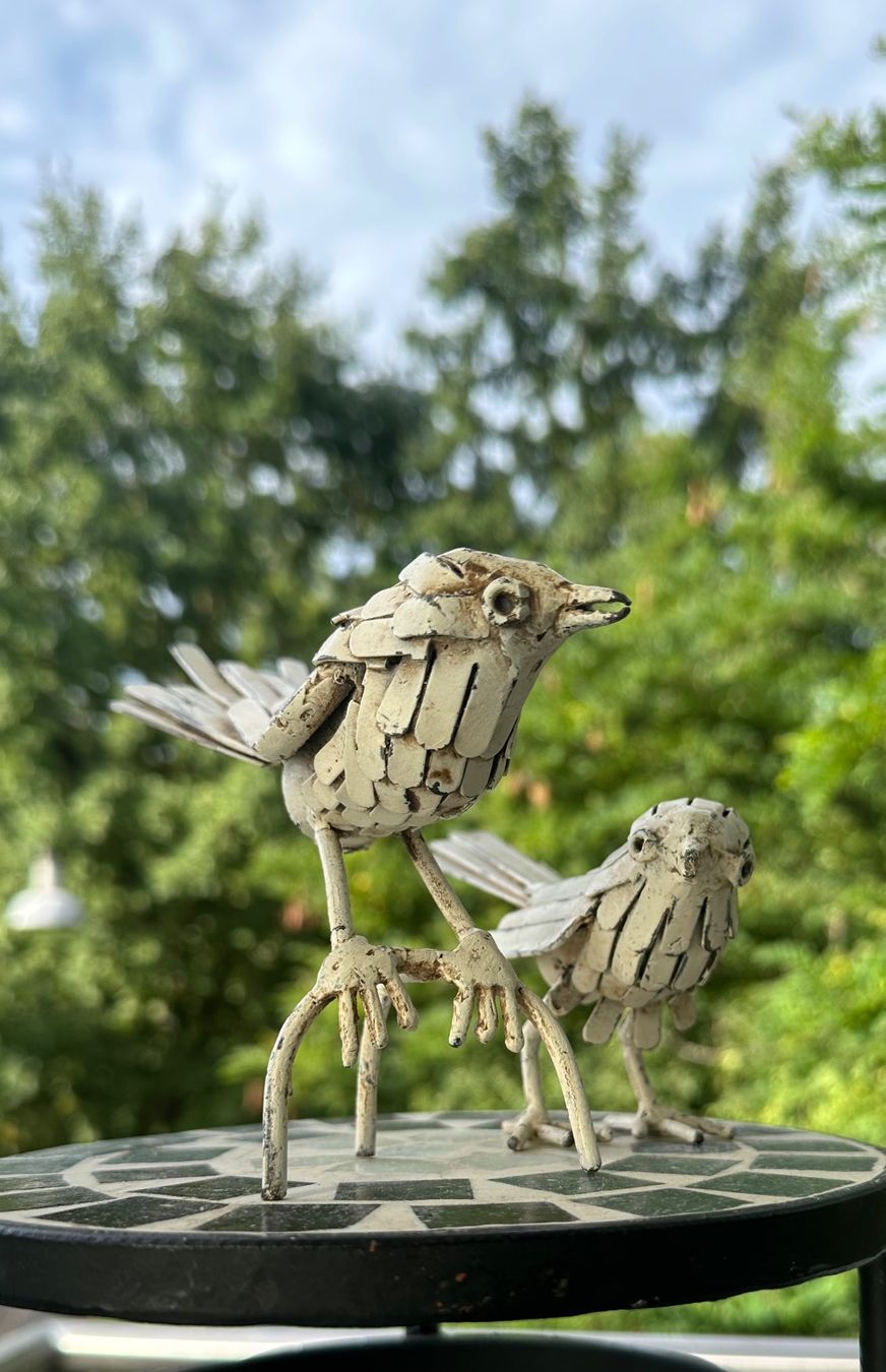 Tutte le decorazioni: 2 Vögel Metall vintage Shabby Chic – Usato da Zürich venduto da brazerola 2