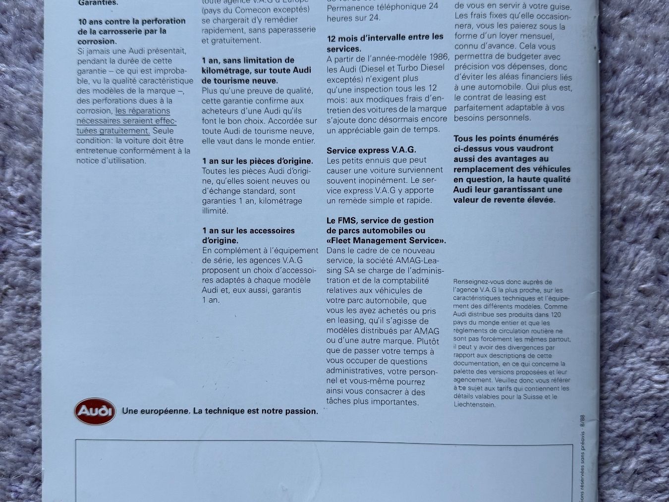 Audi Automobili: Audi 80 1988 – Usato da Morrens VD venduto da kawah2 7