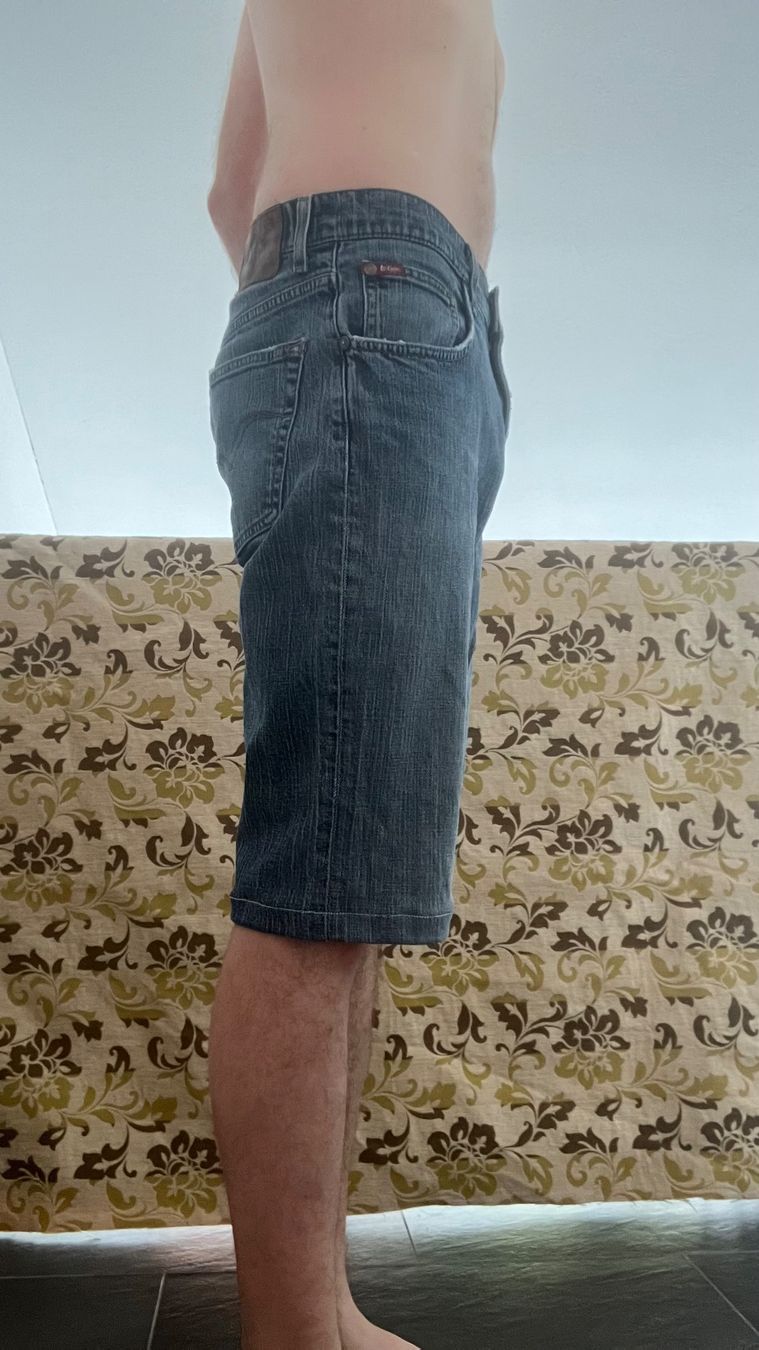 Pantaloni: Herrn Hose kurz  blau – Usato da Bettwiesen venduto da Zustand57 3