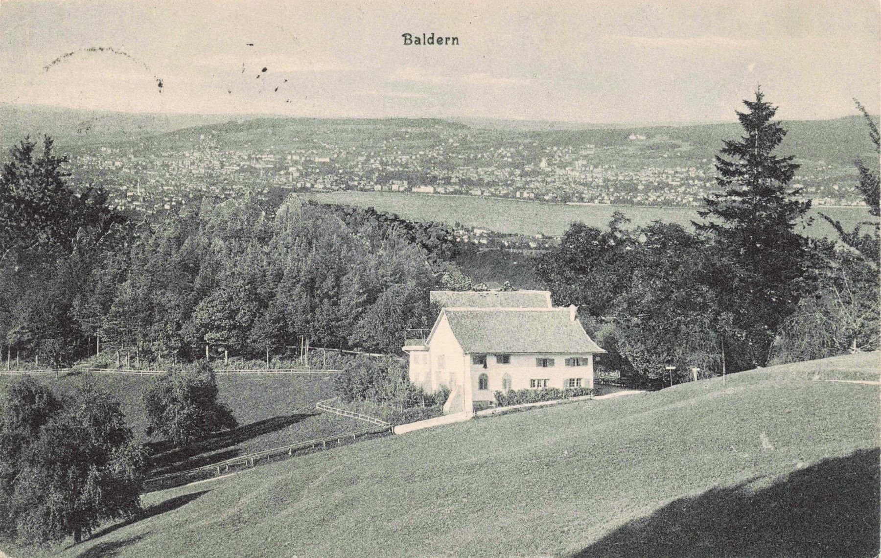 Ansichtskarten: Baldern Stallikon – Gebraucht aus Biasca von Blenio71