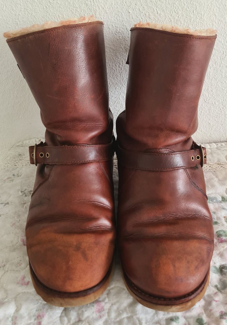 Ugg Scarpe da uomo: UGG Stiefel Leder braun, Grösse 38, gebraucht – Usato da Winterthur venduto da bibummi 1