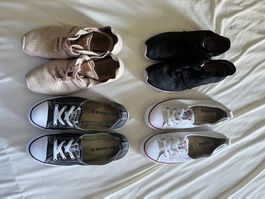 4 paar Marken Turnschuhe