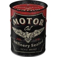 Oelfass Design Spardose-MOTOR OIL-REFINE