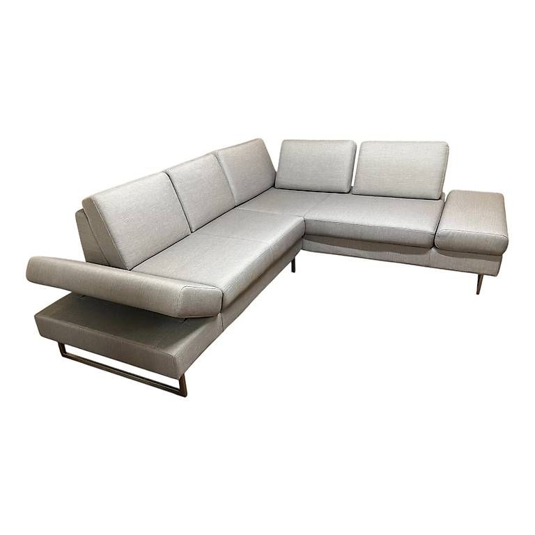 Divani: Graues Ecksofa (Gratis Lieferung*) – Usato da Rorbas venduto da Secondliving_ 1