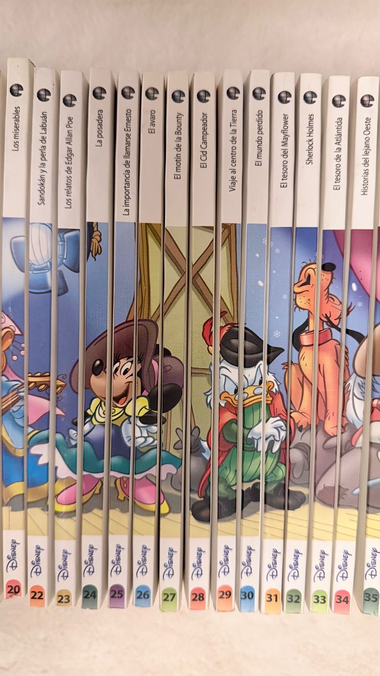 Fumetti: Sammlung klassischer Bücher als Disney-Comics - Auf Spanisch – Nuovo (secondo la descrizione) da Würenlos venduto da JRP_71 2