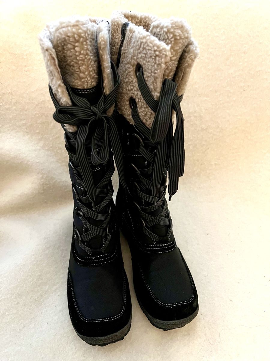 S.Oliver Scarpe da donna: Warme Stiefel mit weitem Schaft,Gr.40 – Nuovo (secondo la descrizione) da Zürich venduto da smamima39