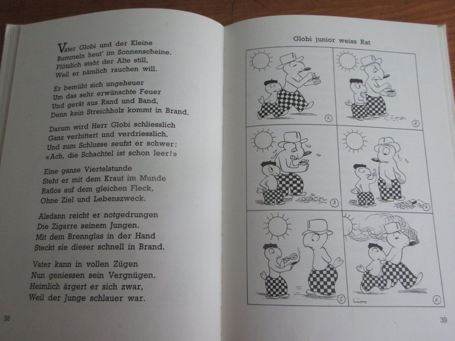 Libri: Globi Junior, 8. Auflage 1984, unbemalt – Usato da Binningen venduto da Oldfashion 4