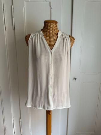 Blusentop offweiss - XS
