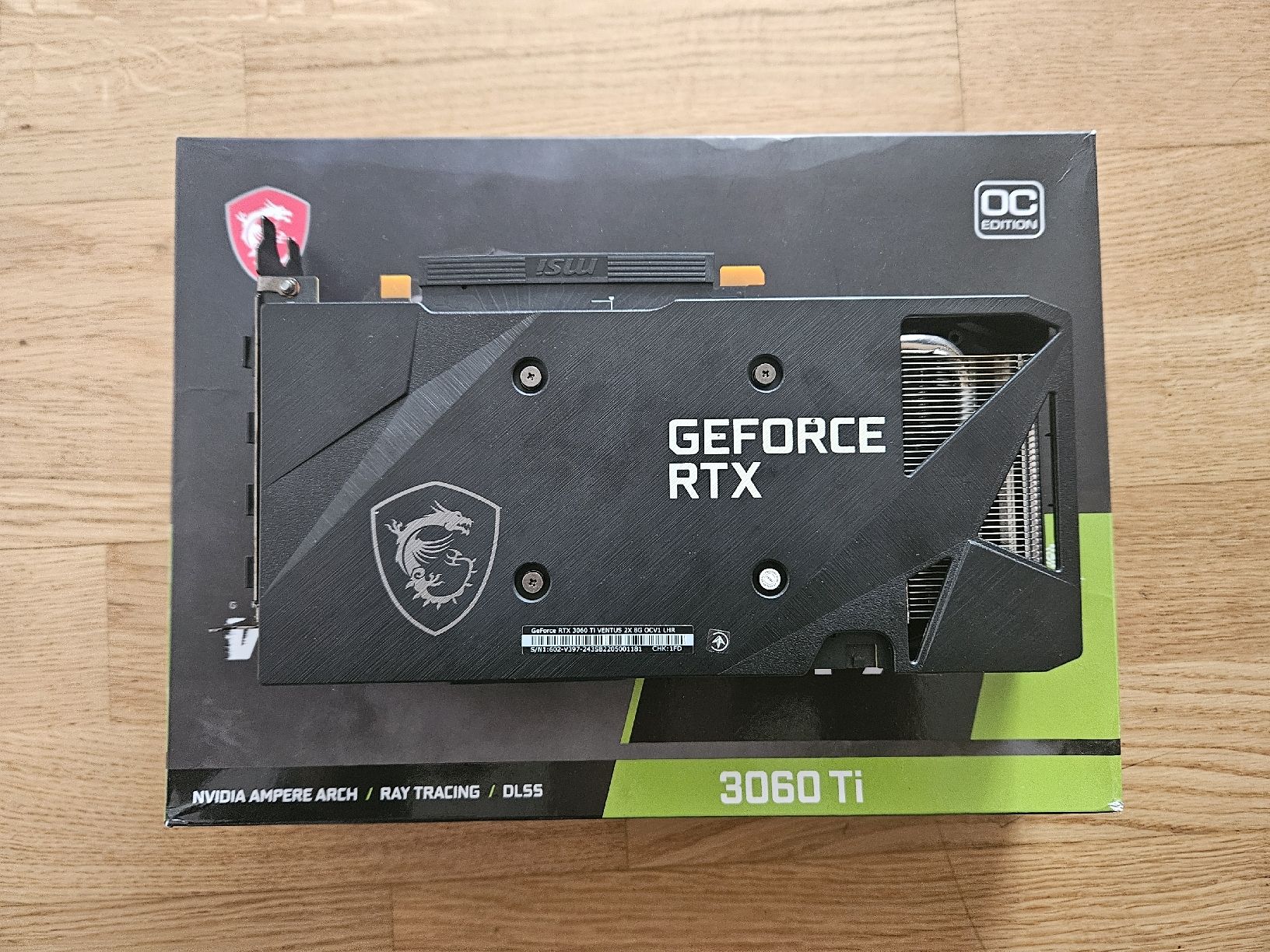 Schede grafiche: MSI Ventus RTX 3060TI 8GB – Usato da Roggwil BE venduto da Hr.Gustav 3