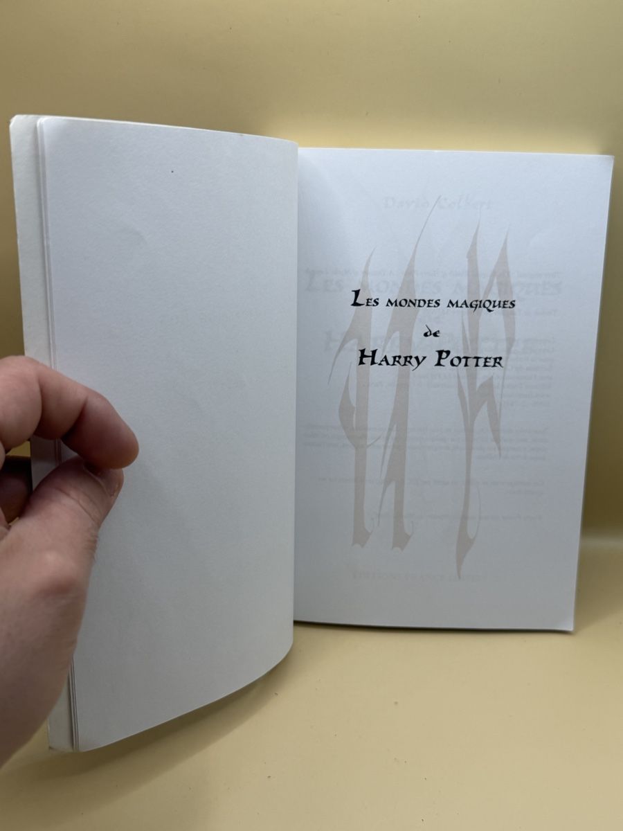Libri: Les Mondes Magiques de Harry Potter 2002 – Usato da Genève venduto da sho_67qj 3