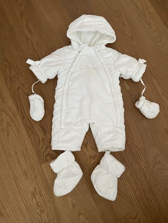 Chicco Schneeanzug Weiss, Gr. 56, Winter, Top Zustand!