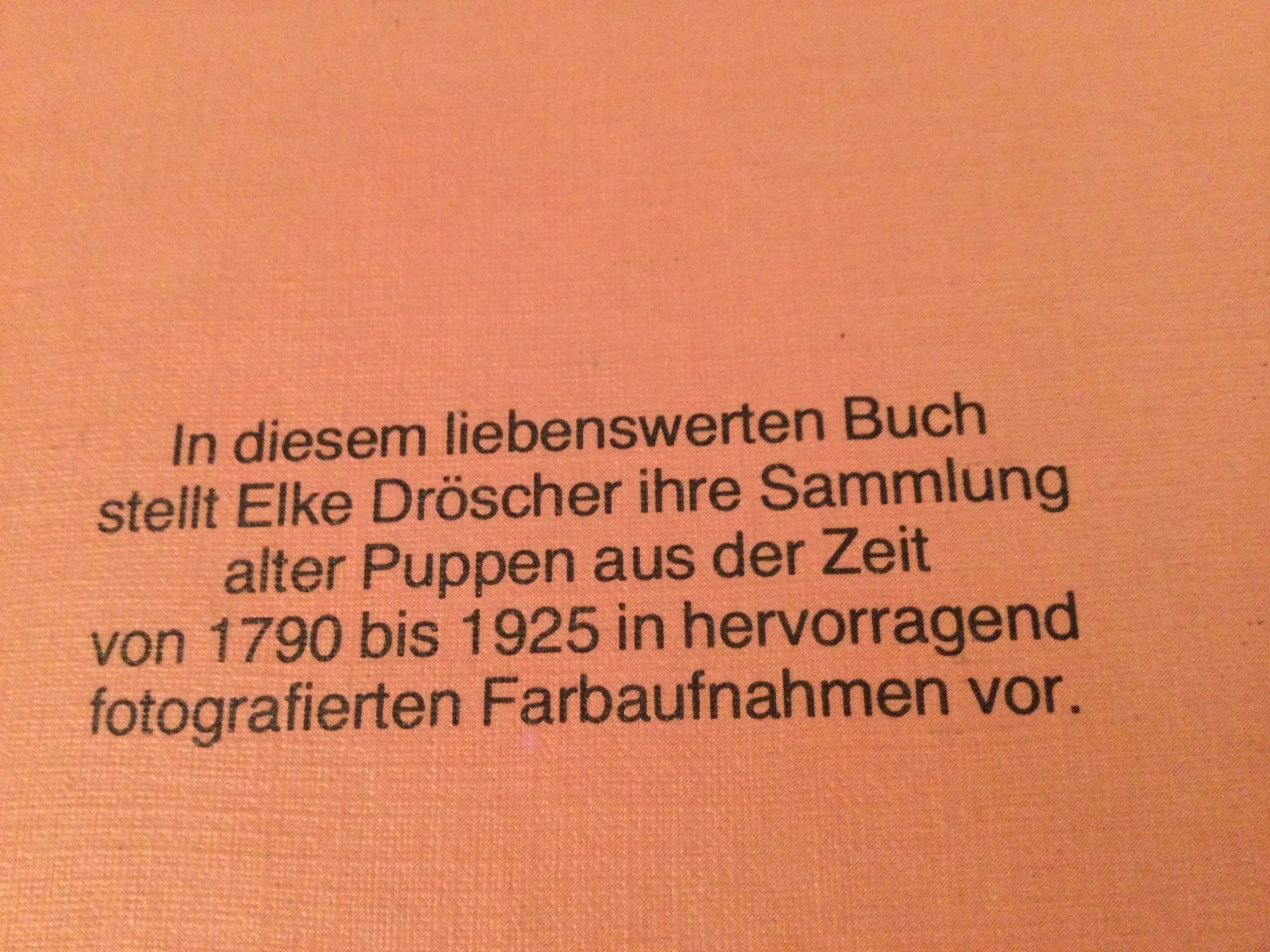 Spielzeuge: Elke Dröscher Bibliophile Taschenbücher – Gebraucht aus Münchenbuchsee von kruseli 2