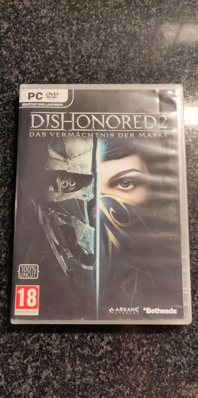 Jeux: PC Dishonored 2 Hülle, bereits eingelöst! – D'occasion à Münchenstein par Leo_Hofer