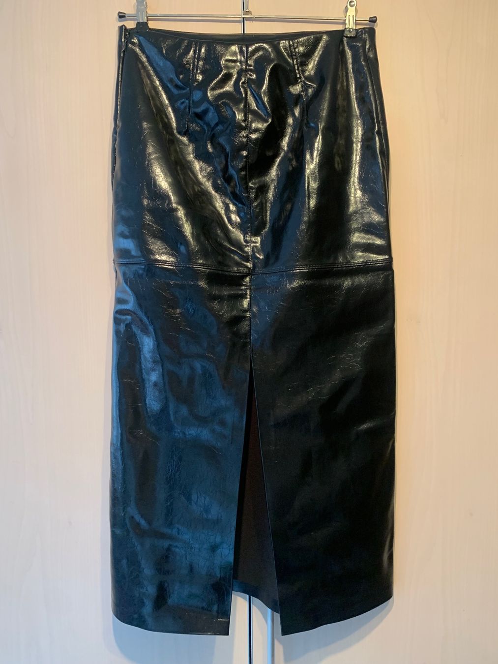 H&M Gonne: Langer Kunstlederrock H&M Schwarz, Gr. M – Usato da Rosshäusern venduto da MiJoDoOl 1