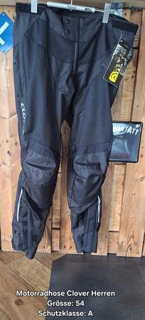 Motorradsommerhose Herren Grösse 54