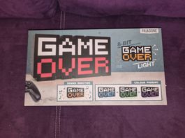 Lumière décorative Game Over