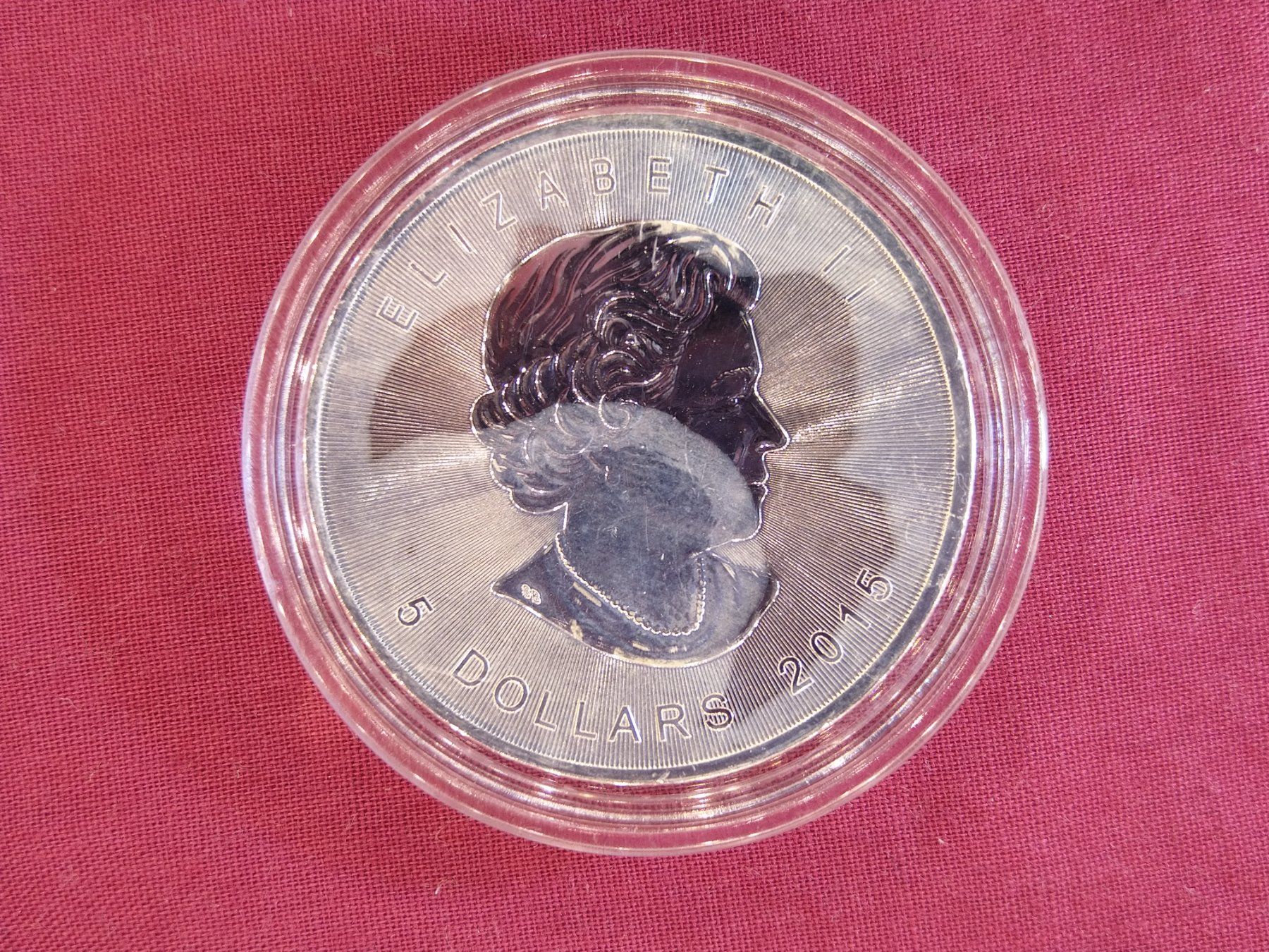 Alle Münzen: Silber Maple Leaf 1 oz - 2015 – Gebraucht aus Dättlikon von Quarz58 3