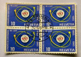 4er Block Nr.436 Stempelt Trimbach 1965   