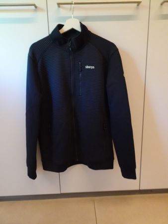 Dunkelblauer Herren Zipper von Sherpa Gr. S/M - M370