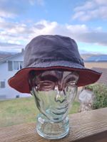 Angelo Litrico Bucket Hut L Fischerhut Schwarz Rot 4000