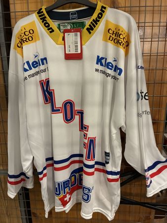 EHC Kloten Match-Trikot Saison 17/18, Grösse L, neu