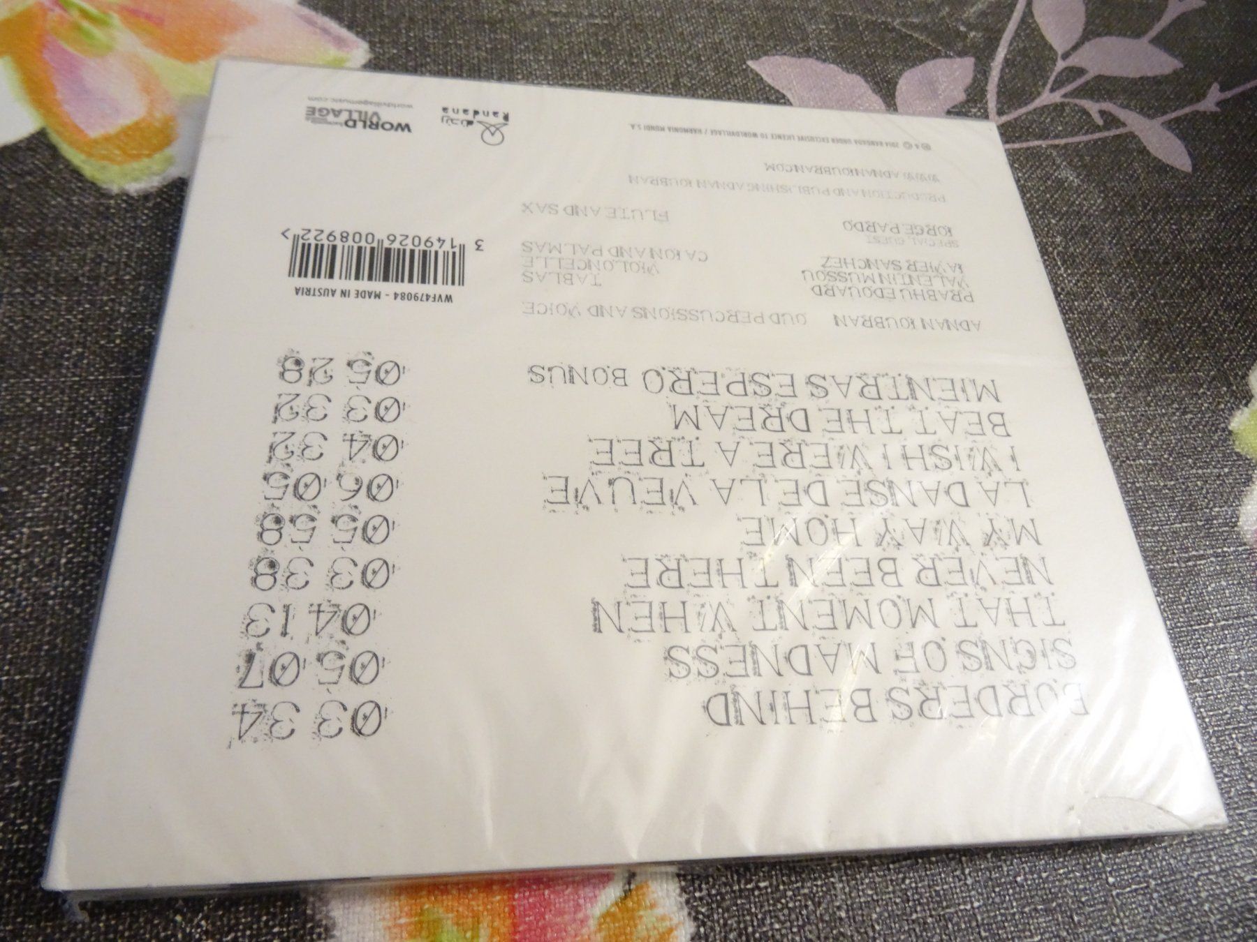 CDs: Adnan Joubran - Borders Behind CD – Neu und originalverpackt aus Olten von Disc-Ausverkauf 1