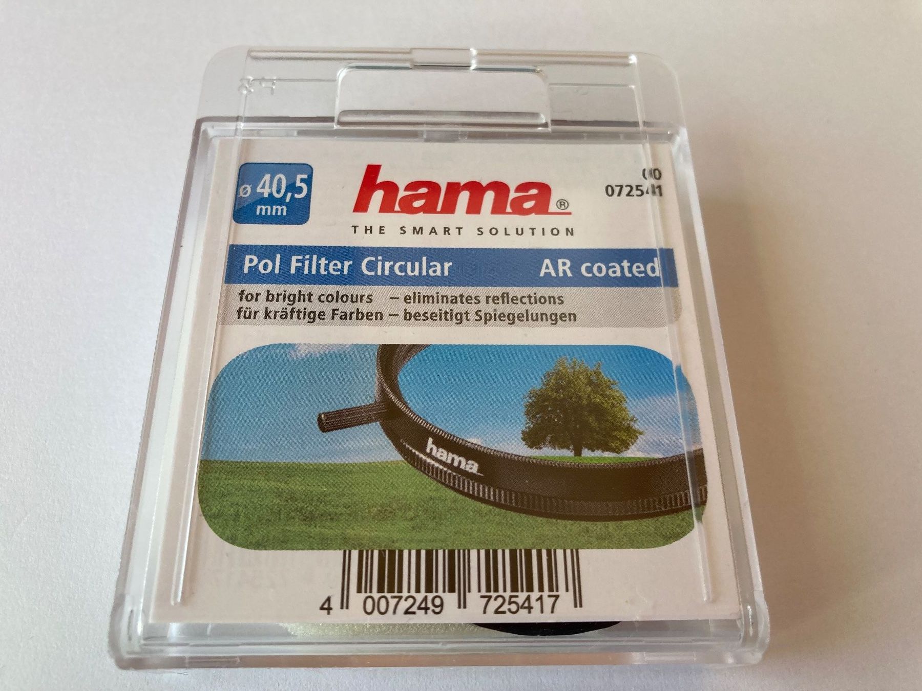 Hama Filtri: HAMA 40.5mm Polfilter (Circular) Kamera Filter – Usato da Grafenried venduto da Dgr1