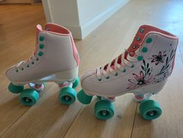 Rio Roller Rollschuhe mit Schutzausrüstung Grösse 35.5