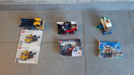 3x Lego Set City & Technic 60249 / 42116 / 42147