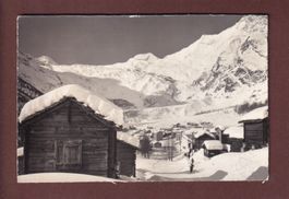 SAAS-FEE unter Schnee - 1965