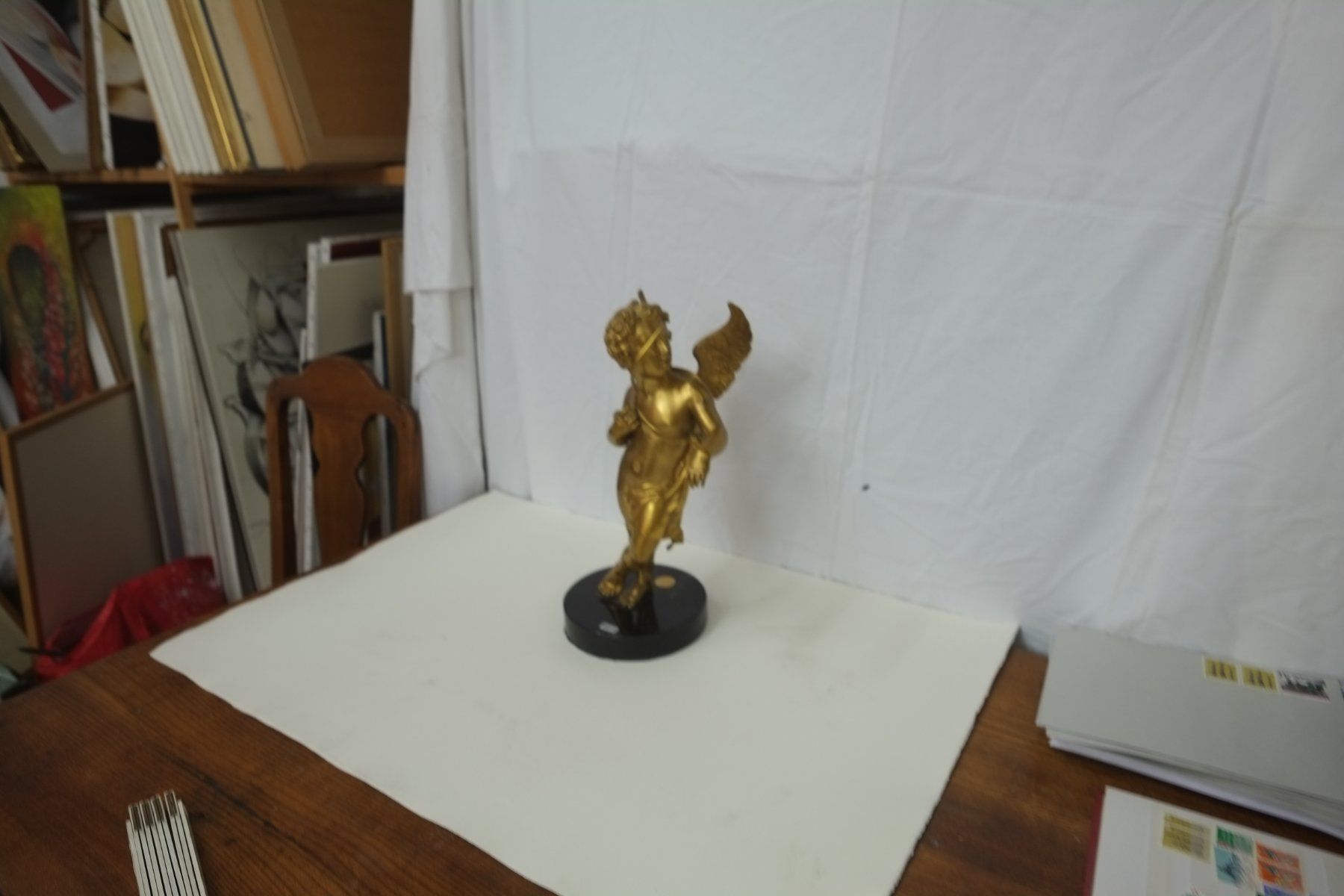 Skulpturen & Statuen: Statue chérubin – Gebraucht aus Puidoux von tasbiencompris 1