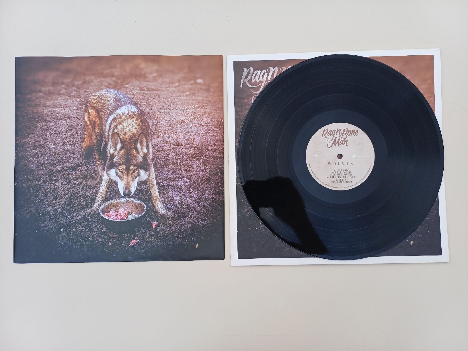 Schallplatten: Rag'n'Bone Man "Wolves" LP neuf – Neu und originalverpackt aus Begnins von Drastic-Sound 3
