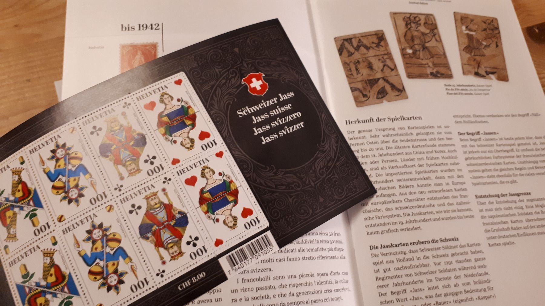 Giochi: Jass Jassen Post Marken Schweiz Geschenk – Nuovo e nell'imballaggio originale da Hedingen venduto da Zwackul 6