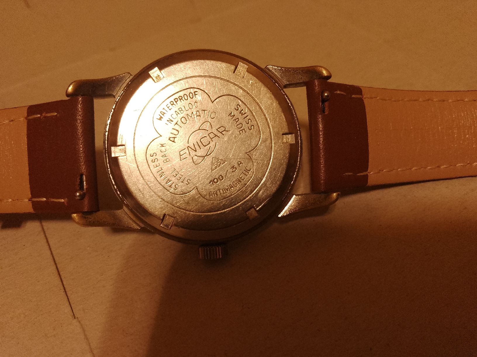 Enicar Uhren: Enicar Automatic 33mm läuft Super  – Gebraucht aus Agno von sam2608 3
