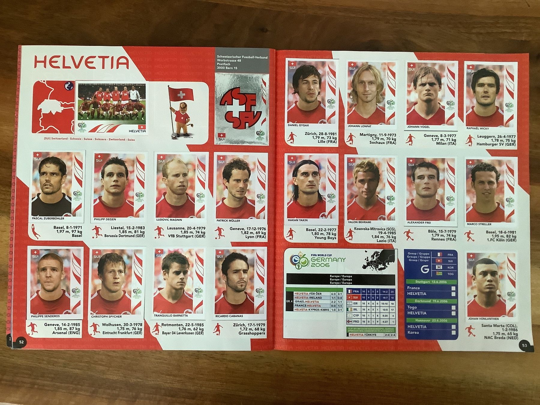 Panini Album: Panini Album WM 2006 – Usato da Bonstetten venduto da Lia29 5