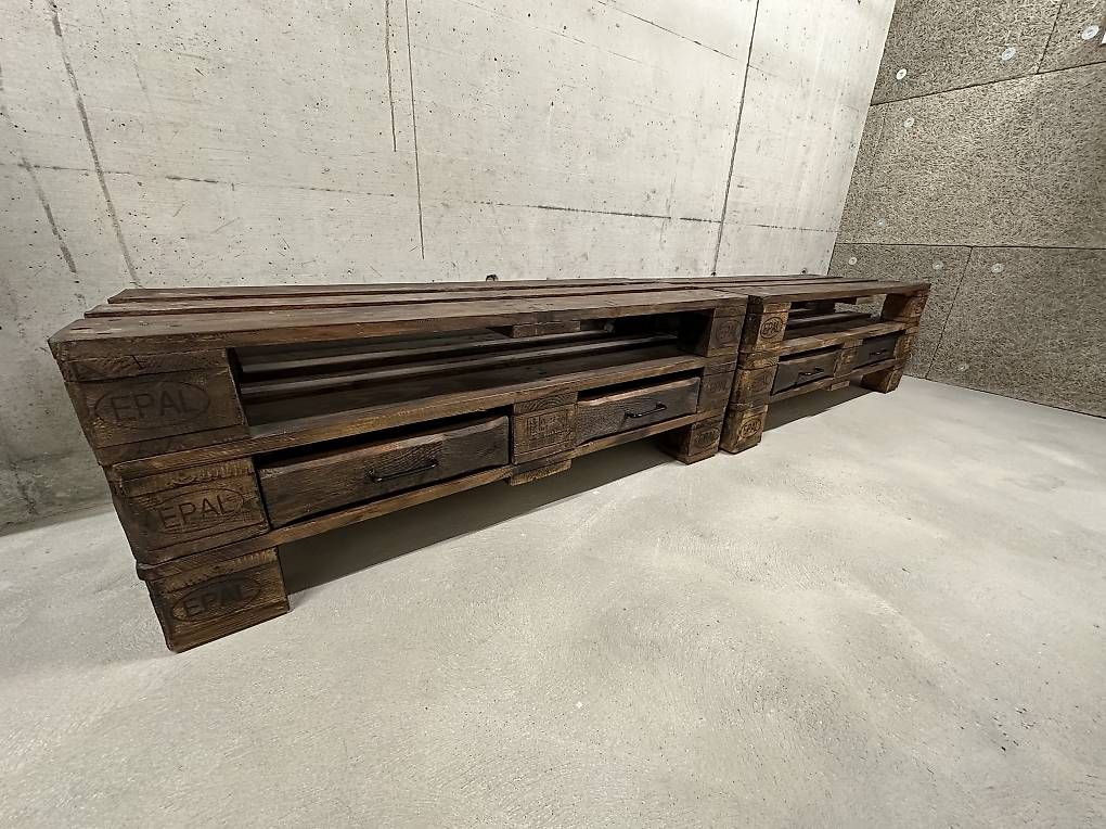 Pallets: TV-Möbel "Paletten " – Usato da Schöftland venduto da Golf_R20 1