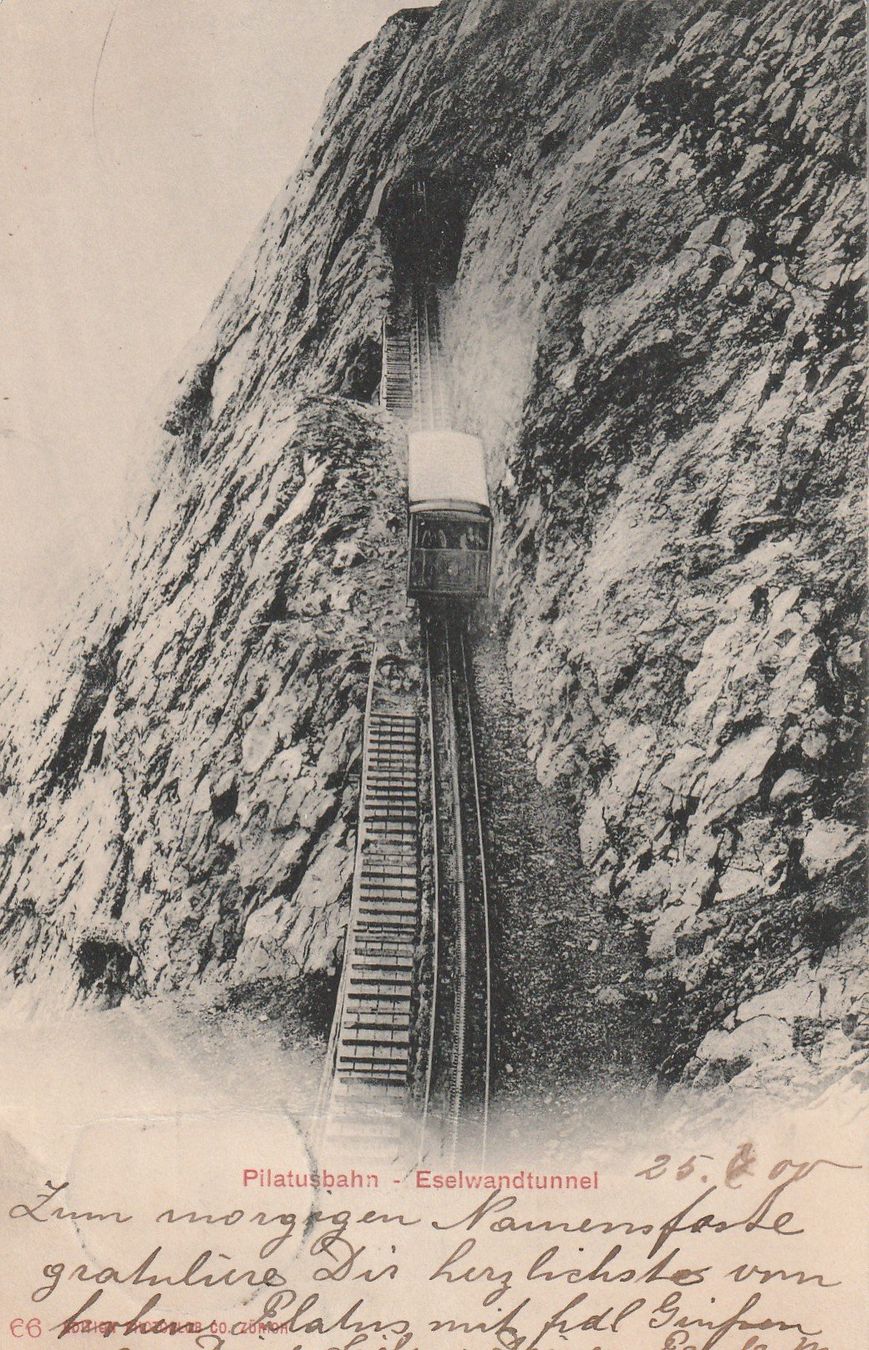 Ansichtskarten: Pilatusbahn – Gebraucht aus Rorschacherberg von fratovi2