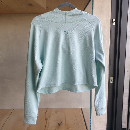 🐸 PUMA SPORT HOODIE M MINT KAPUZENPULLOVER PULLOVER