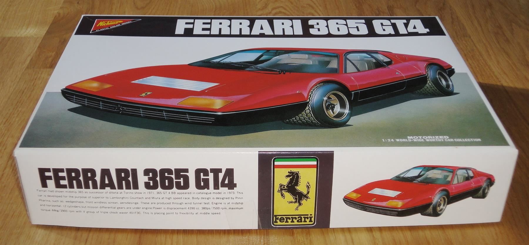 Kit di modellismo & Modellini statici: NICHIMO FERRARI 365 GT4 1:24 – Nuovo (secondo la descrizione) da Frümsen venduto da Malibu69 5