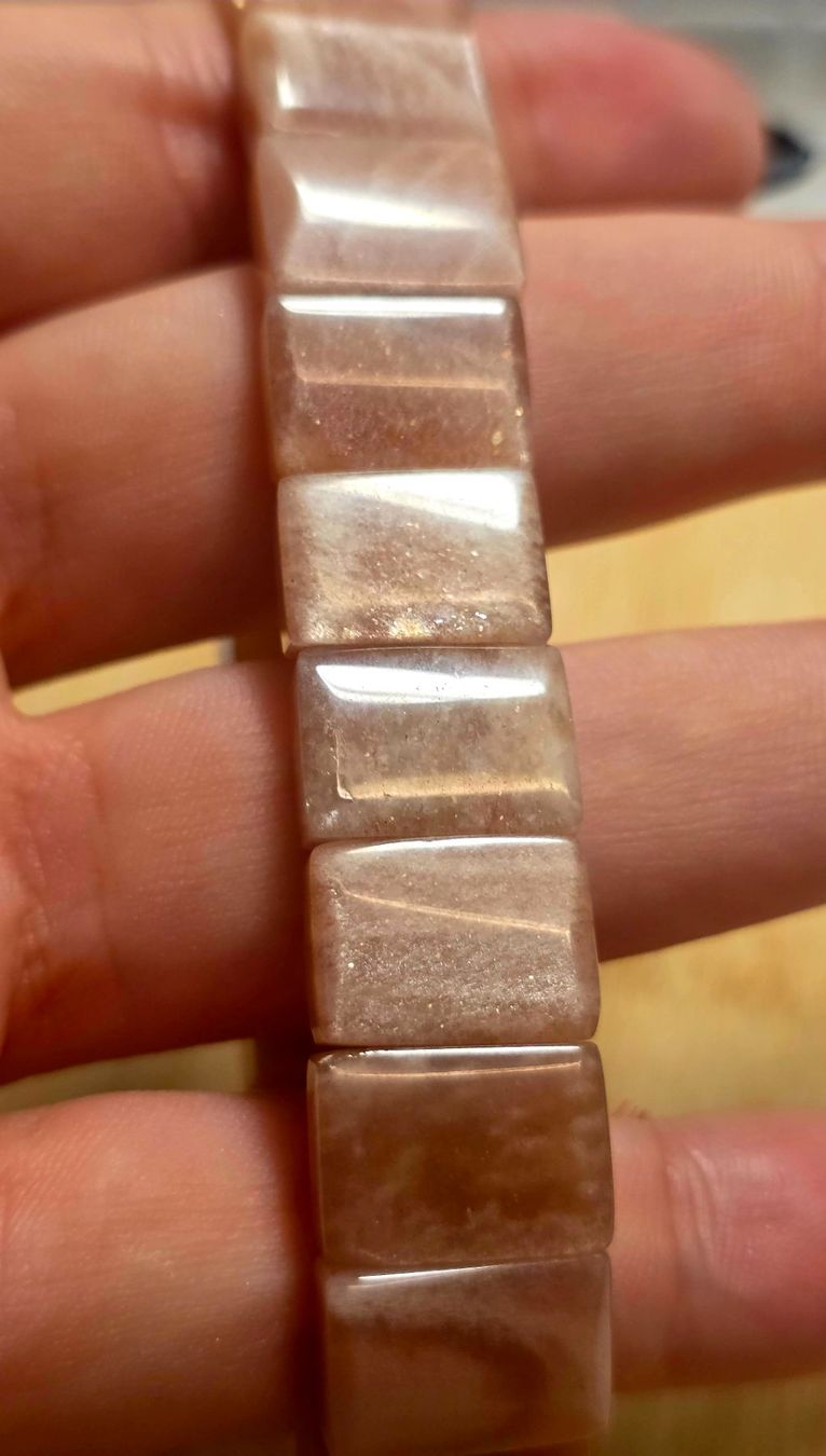 Minerali & Pietre curative: Sonnenstein Softbangle Armband – Nuovo e nell'imballaggio originale da Matzingen venduto da Shay_Crystalz 2