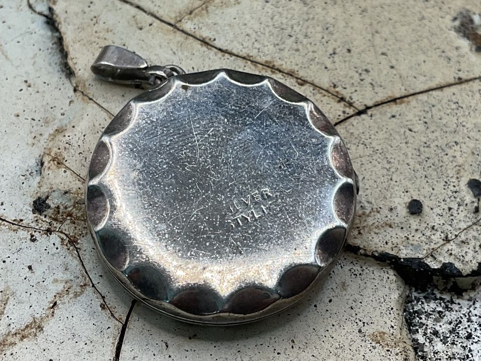 Anhänger: Antikes Medaillon Sterlingsilber – Gebraucht aus Luzern von S.Kern01 3