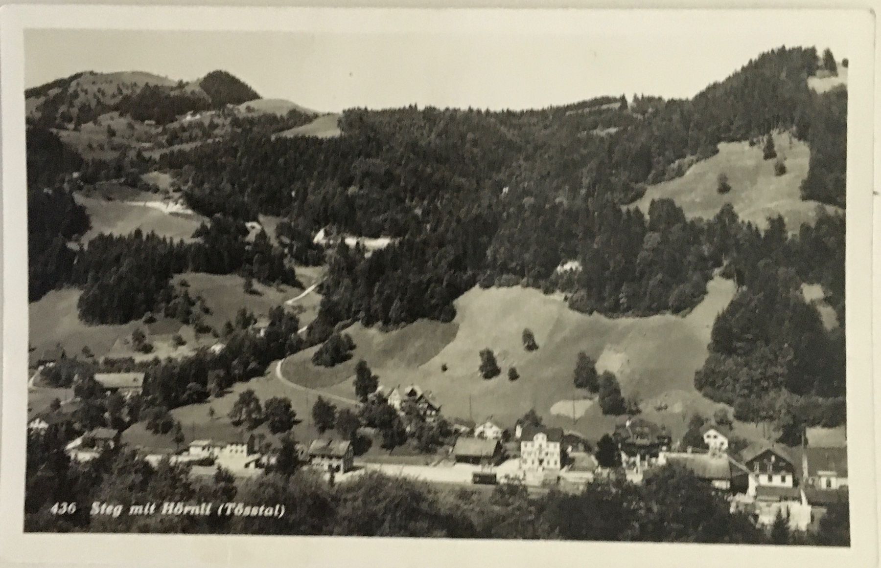 Ansichtskarten: Steg mit Hörnli, 1942 – Gebraucht aus Frauenfeld von Merk52