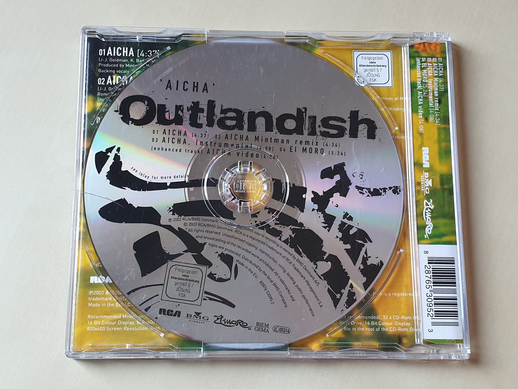 CD: Outlandish Aicha – Usato da Stansstad venduto da collectorsshop 1
