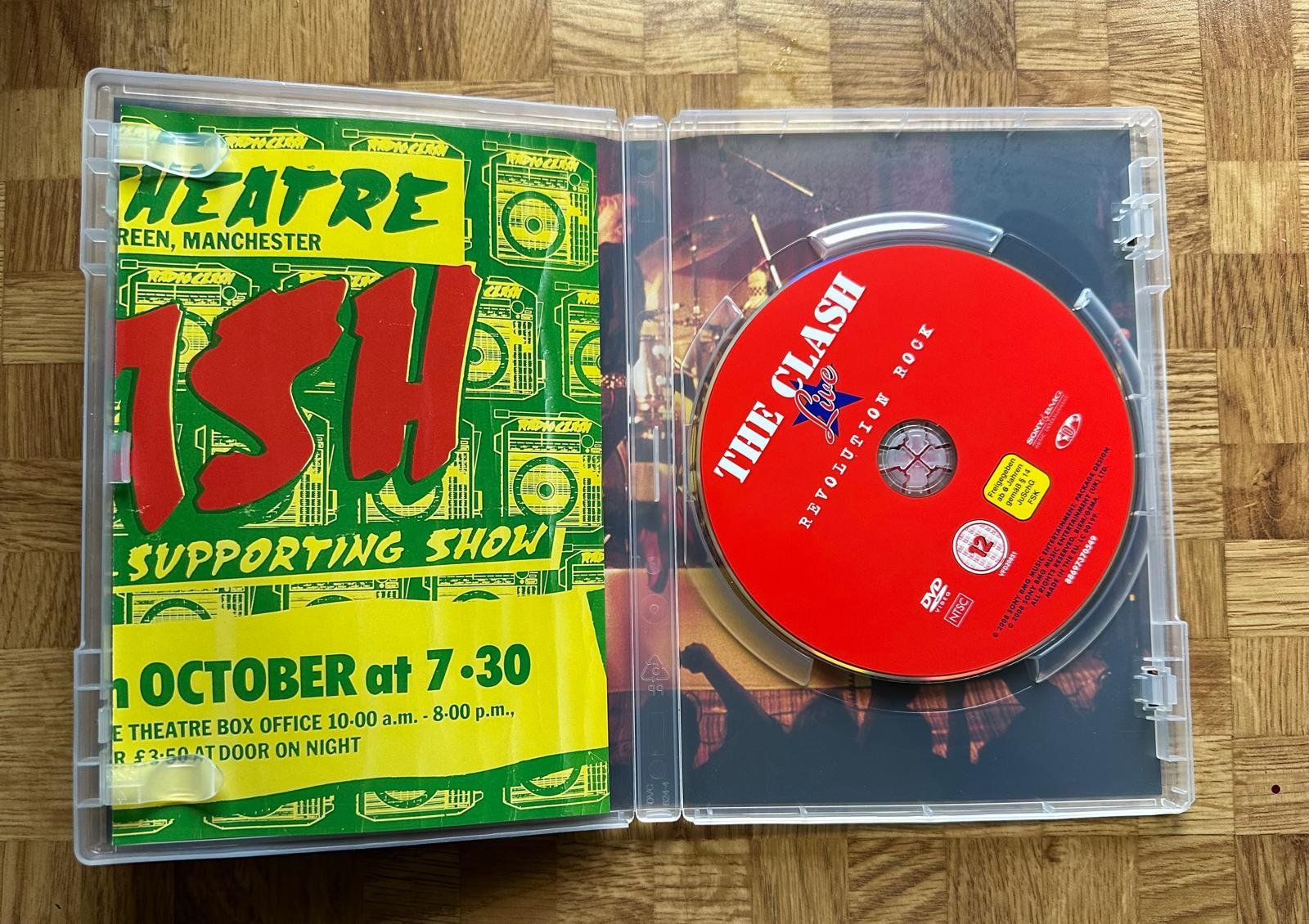 Tutti i DVDs: DVD The Clash Live Revolution Rock – Usato da Birmensdorf ZH venduto da bossagrooves 1