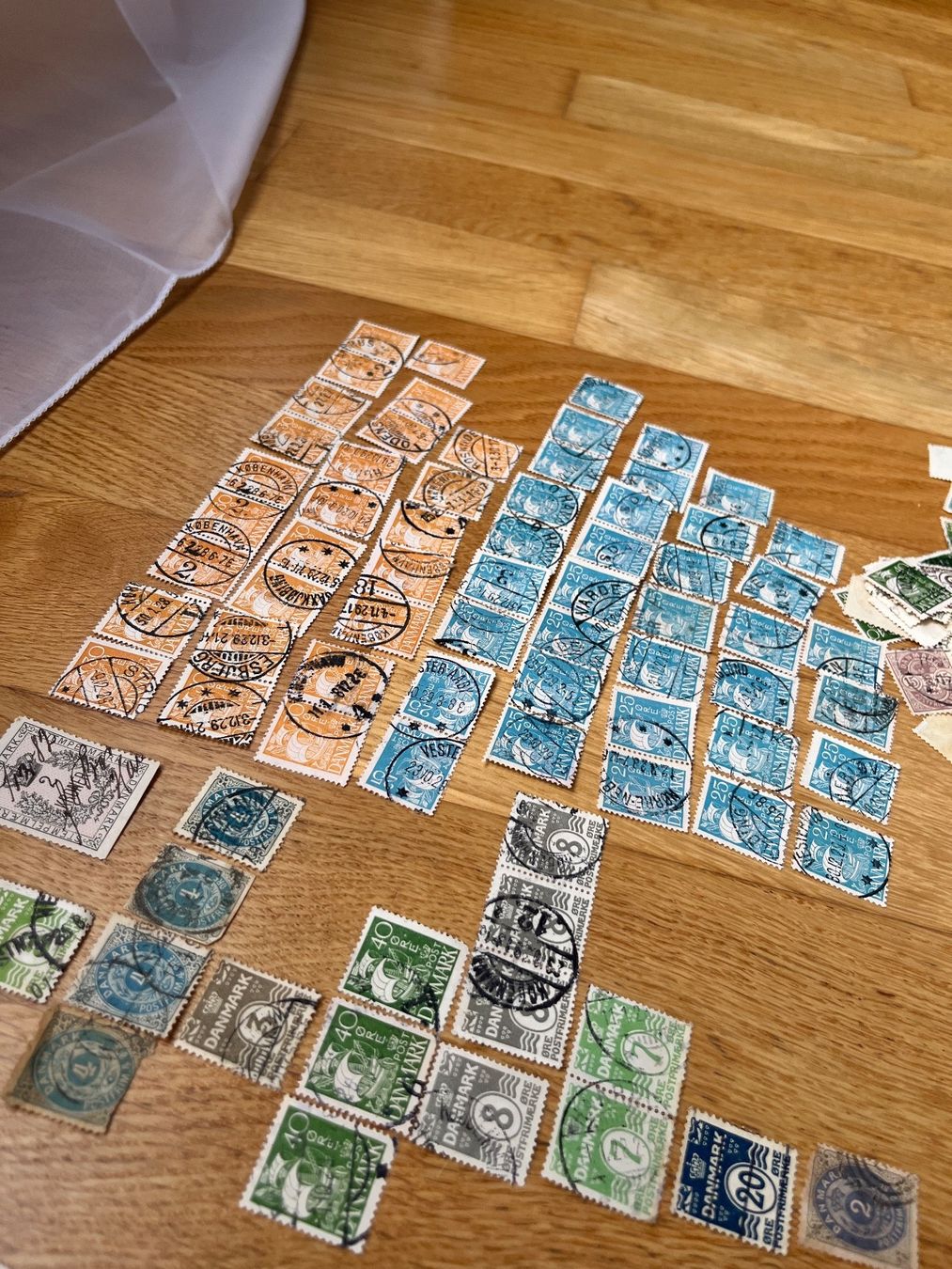 Tutti i francobolli: Lot Alte Briefmarken Dänemark – Usato da Zürich venduto da engebrunau 3