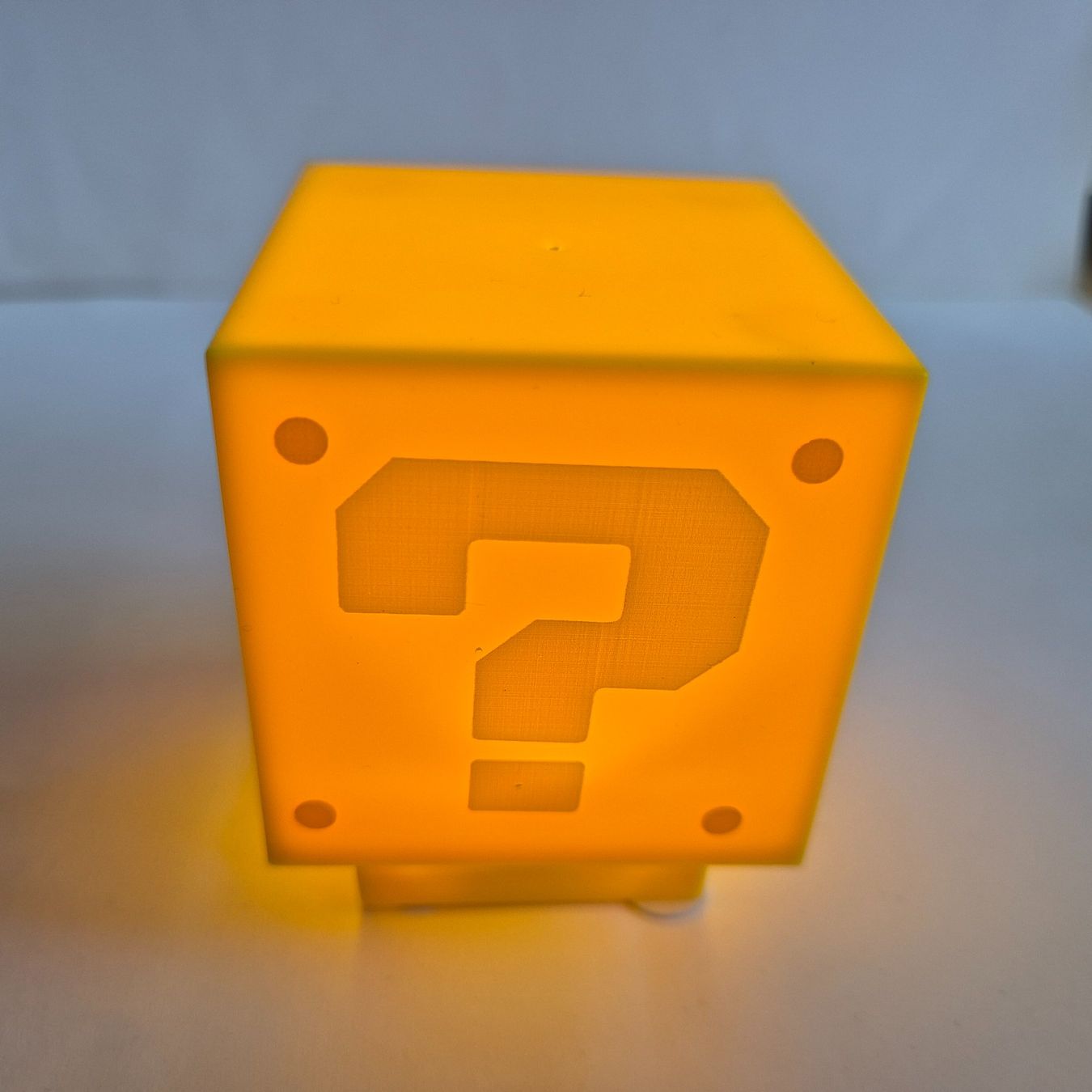 Statuette: Super Mario - Nachtlicht / Lampe - ? Block - k - MER – Usato da Zürich venduto da Mephisto87 3
