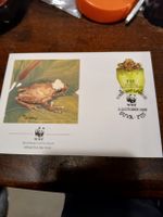 WWF Fiji - Premier jour d'émission - Grenouille rare