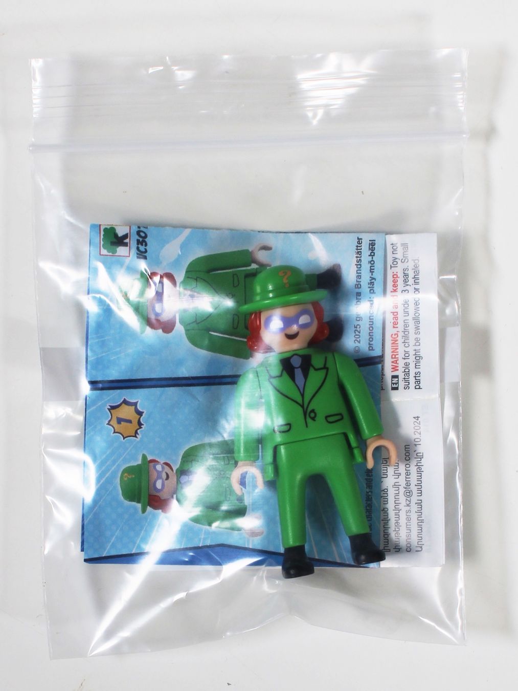 Playmobil Spielzeuge: ÜEI PLAYMOBIL DC SUPERHELDEN THE RIDDLER Minifigur – Neu (gemäss Beschreibung) aus Brüttisellen von Collector-Corner 1