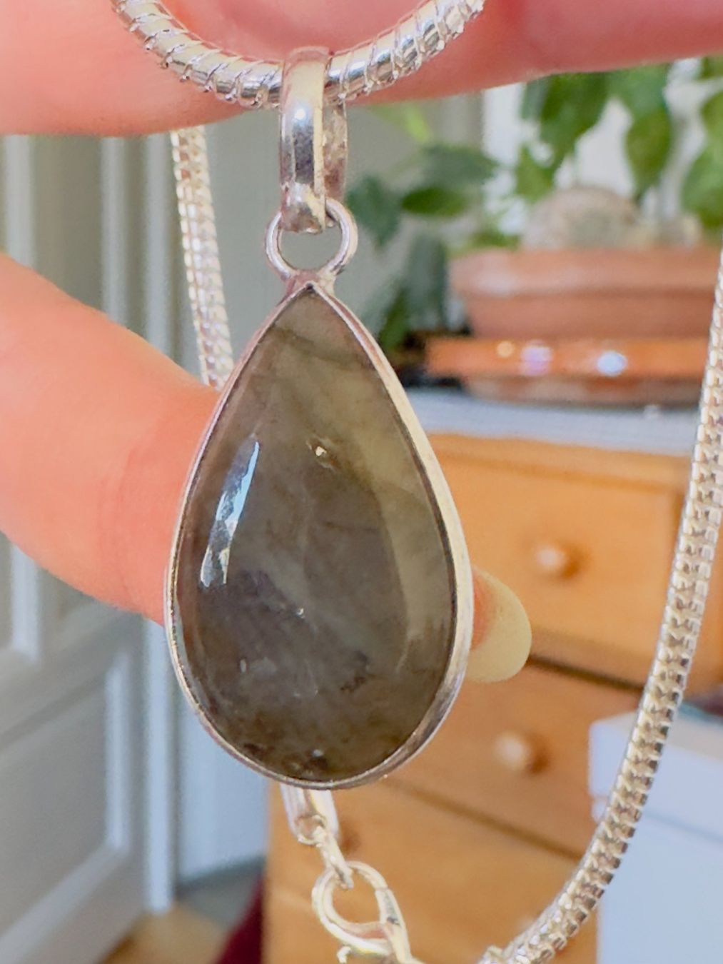 Catenine: Labradorite necklace – Nuovo e nell'imballaggio originale da Genève venduto da AGBERG 5