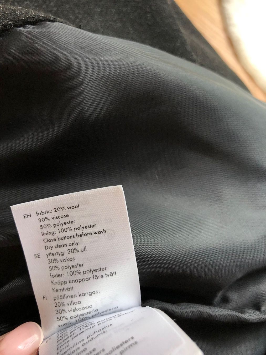Jacken & Mäntel: LINDEX Mädchen Wollmantel 128 – Gebraucht aus Obfelden von dafae 1
